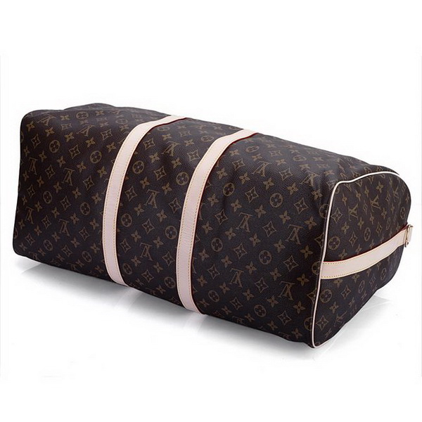 Louis Vuitton Monogram Canvas Keepall 55 with Shoulder Strap M41414 Louis Vuitton Monogram Canvas Keepall 55 with Shoulder Strap M41414